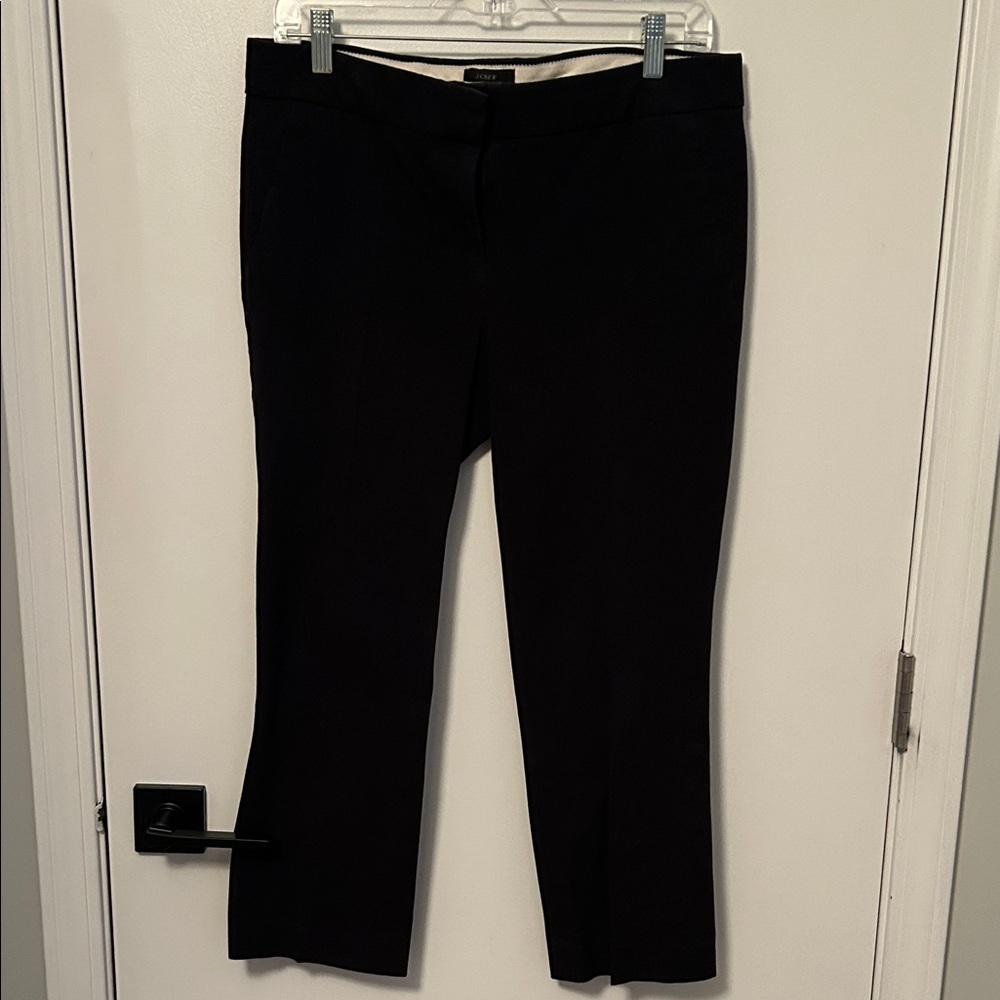 J. Crew Black Campbell Ankle Pants